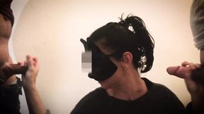 Husband Lets Her Suck Her Friends&#039; Cock.