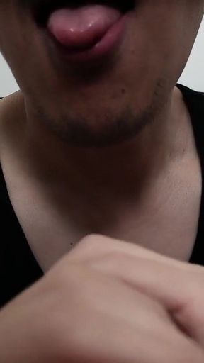 POV Asian Guy Sucking and Jerking off with You