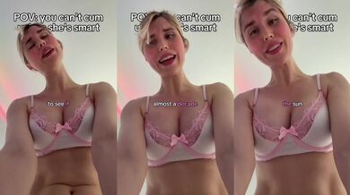 Edging Challenge Riding Smart Teacher Fails To Cum Gushing Desperation