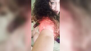 Slutty cougar Plays inside Front of Window