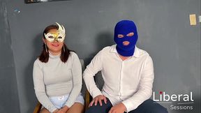 Pareja joven graba su primer video porno amateur