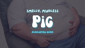 Smelly, Mindless Hog || Humiliation Audio