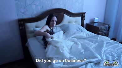 Stepmom Chokes StepSon Throatpie Bed Share Creampie Destroy
