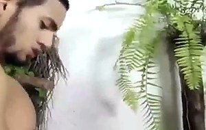 Blonde & brunette trannies fuck with guy