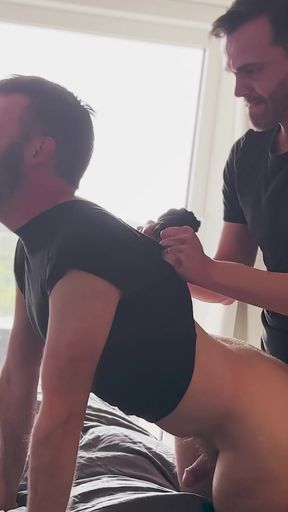 Powerful moment from "the one with the spontaneous shirt-ripping"