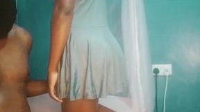Cum fucking my stepsis in dodggy style