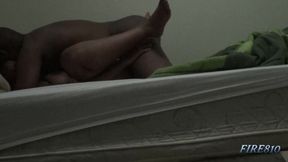 Mutual Orgasm with My Busty Wife While Spreading Her Legs Wide Open