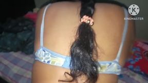 I Fuck My Stepsister in Her Small Ass and I Cum Inside - Indian Desi Anal Sex in College