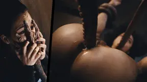 Monster alien fucks human girl, fills her with his huge alien cock and eggs