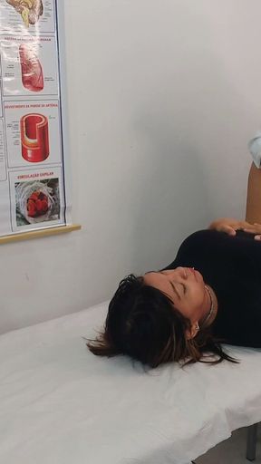 Lesbian couple went to a male gynecologist   Clip 3