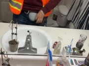 Jerking off before Work