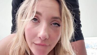 Chloe Chevalier, the French blonde whore, craves for a black pipe in her tight ass - interracial pornstar action!