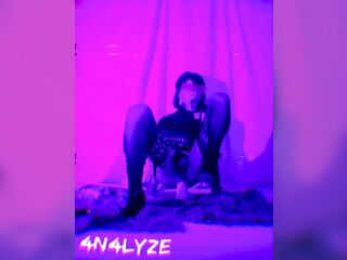 Sissy take a large 10" sextoy in her litle booty. That babe's gaping hard.. 4n4lyze