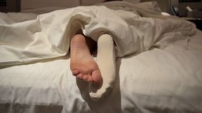 Bedtime Tease: Ignoring You, Removing Socks, and Listening to Music!