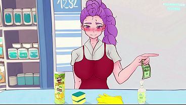 Jinu wanted to buy a homemade vagina made of gloves and sponges, but Rumi fucked him.KPop Demon Hunters hentai.