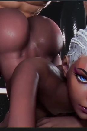 Anal Plugged Lily and Raven Rides a Nice Hard Cock, Thicc Fat Ass Storm Takes Hardcore Backshots