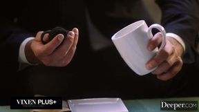 Slim submissive redhead Madi Collins can't stop squirting during anal