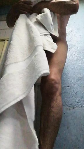 Hairy and clean pussy.