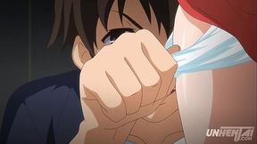 Finger Fucking her Sneakily in Public - Hentai [Subtitled]