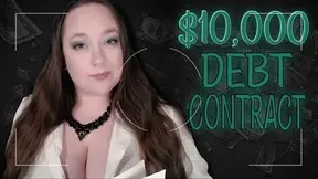 $10,000 Debt Contract with SerenaControlsYou