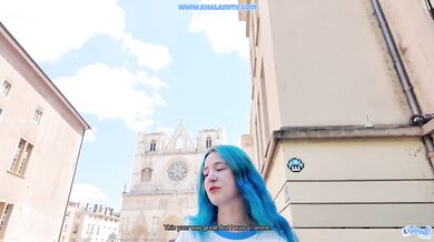 French POV ruined my Tinder date with a big dick creampie