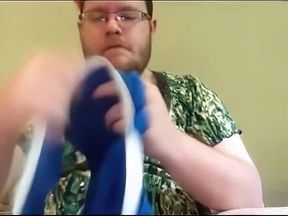 Fat Crossdresser Webcam Show