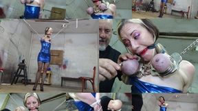 Helplessly ziptied, taken for a ride for breast torment (part 3) (MP4 SD 35000kbps)