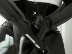 Amateur blondie solo anal masturbation
