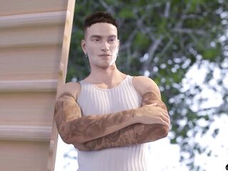 Busty biker golden-haired got loads of cum on face after sucking a massive meat stick