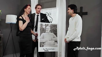 GILF Widow Fucks Young Organizer On Her Husbands Funeral - Jayden Marcos, Ruby Lynne