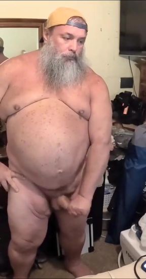 Big Bear Belly and Cock