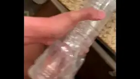 Deep Stroking Alone: Blowing Big Loads with My Fleshjack – Hot Gay Porn