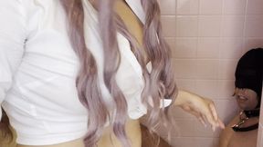 you can only cum being Lady Bellas toilet