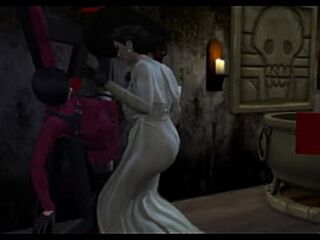 Resident Evil porn with Jill Claire Ada Lady D