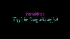 Wiggle his dong with my feet-mov