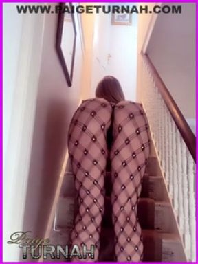 Let push my big ass into your face while I twerk and tease you in my sexy fishnet bodystocking