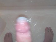 Dirty dick Saturday shower masterbation