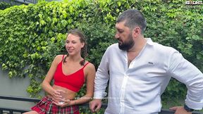 teen liv lauren backstage - shooting the backyard hard fuck with stepdad’s friend!