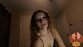 Latina Slut BBC BJ & Swallow