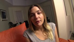 blowing a load in your  s hand. blair williams taboopov.com