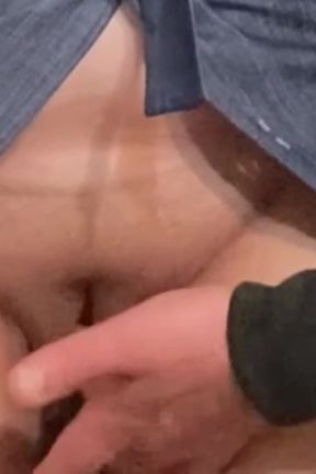 Hot Babe with No Panties in the Subway - Pussy Fingering