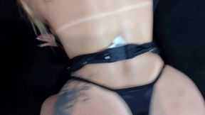 brenda loyola, com lingerie sexy, mostra sua bunda deliciosa e big dick mete forte