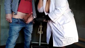 Oh My God My Mature Female Urologist Decided to Check My Penis