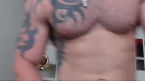 Fratmen Hairy Stud Jerking Off, Great Body and Dick but Too Short Show