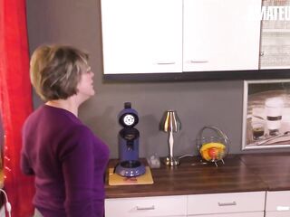 HAUSFRAU FICKEN - Old Neighbour Is Fortunate To Bangs Sexy German Older Housewife - AMATEUR EURO