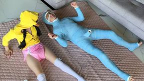 Full body cast, ABDL play