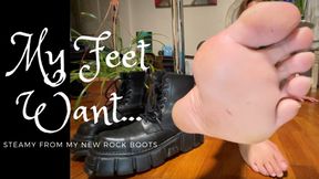 My Feet Want...