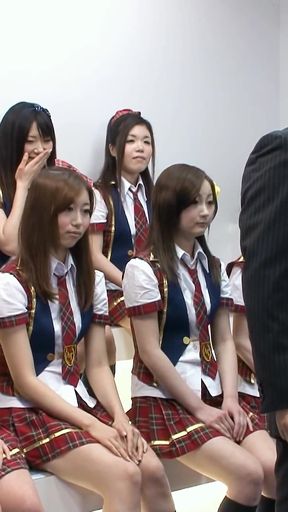 Mega Japanese Game Show with Hot Teens Fucked by Group Hard Cocks