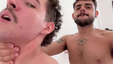 PASSIVO GEMENDO NA PIKA DO LUKINHAS