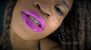 Powerless Against Fuchsia Lips- Pink Lipstick Fetish with Goddess Rosie Reed Mesmerizes You Into Lipstick Slavery- 1080p HD